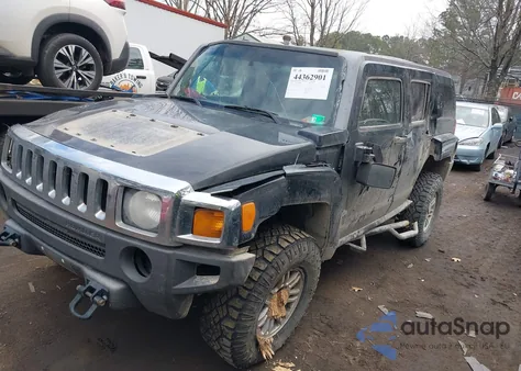 2007 Hummer H3 Suv z USA, uszkodzony, nr VIN 5GTDN13E878127731